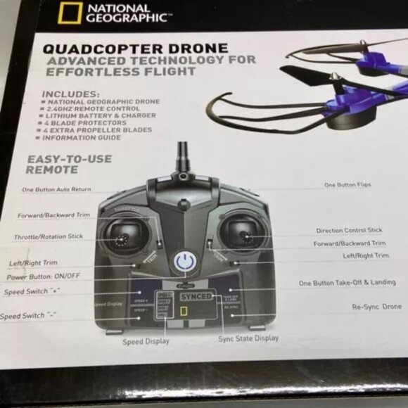 Quadcopter Drone Advanced Technology National Geographic Remote Control NIB - Picture 9 of 16
